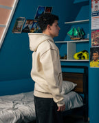 The Process Beige Reverse Hoodie - Belzi